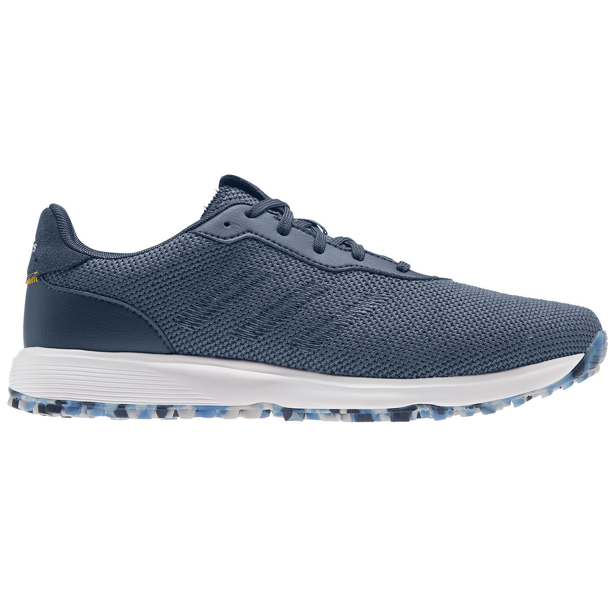 Chaussures adidas Golf S2G, homme, 7, Crew blue/crew navy/yellow, Normal | Online Golf