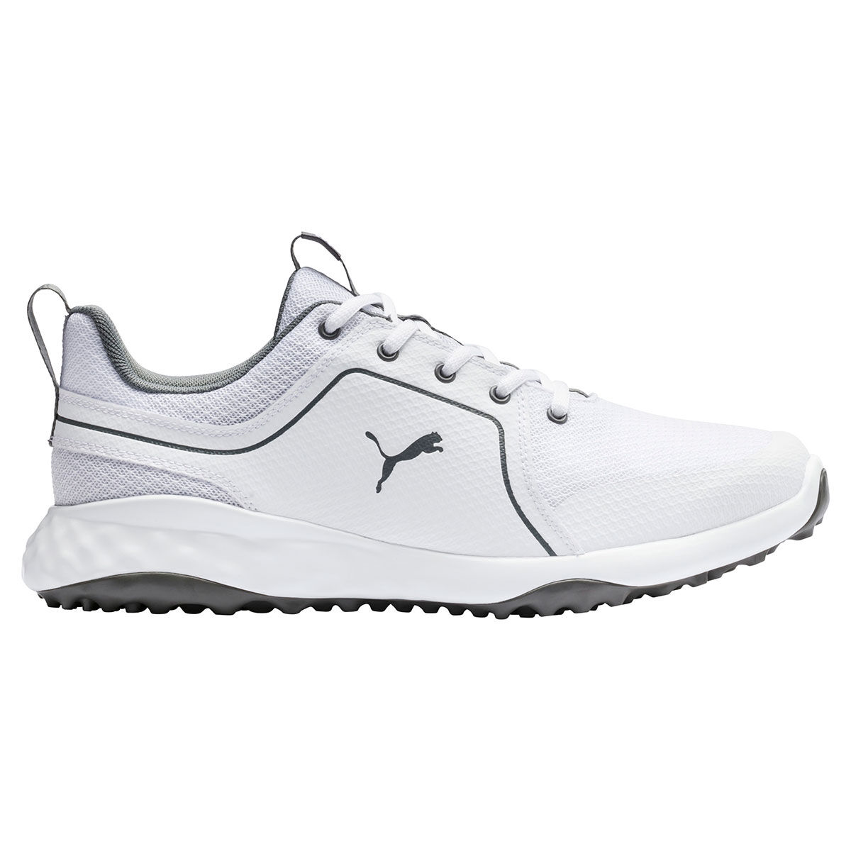 Chaussures PUMA Golf Grip Fusion Sport 2.0, homme, 7, White/quiet shade, Normal | Online Golf