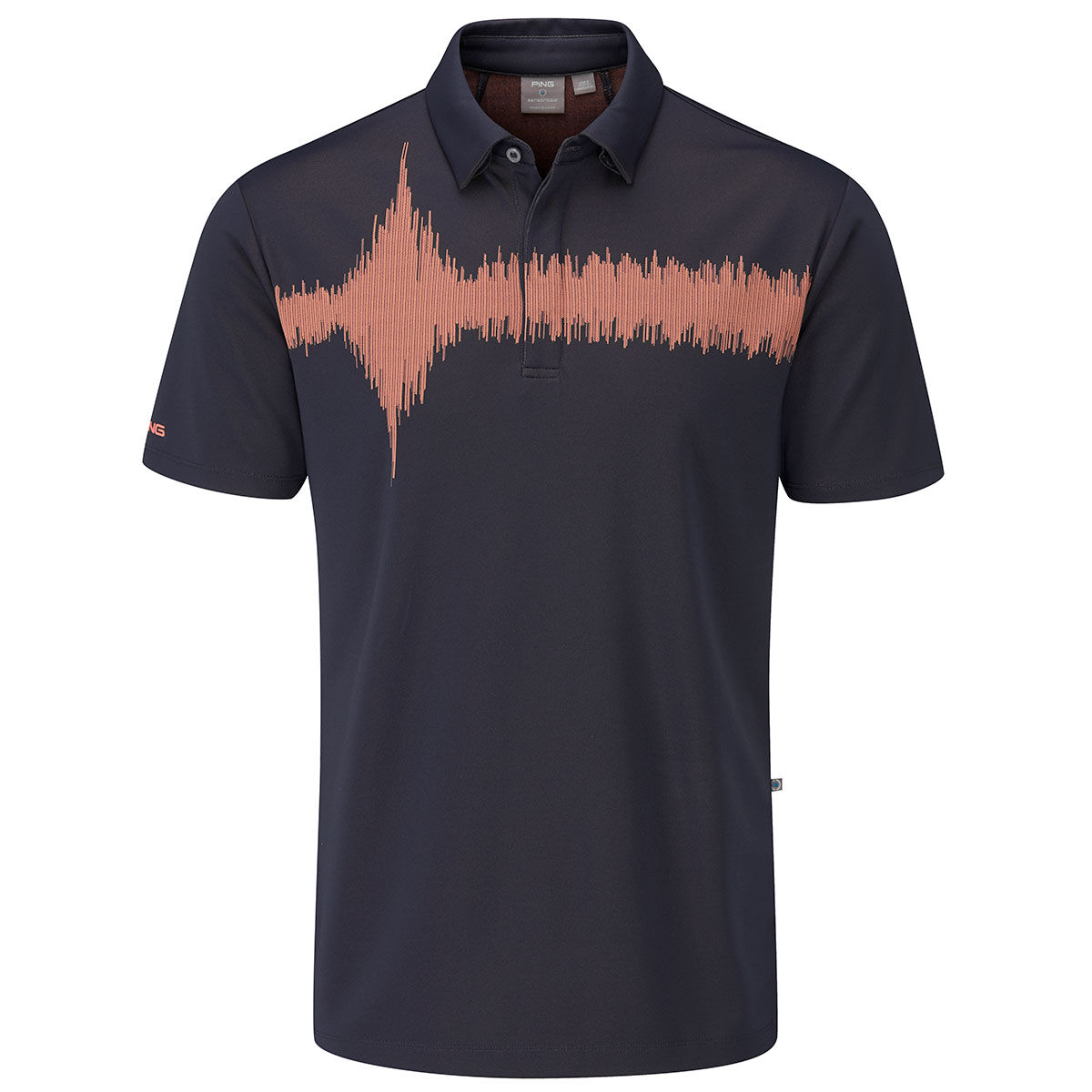 Polo PING Frequency, homme, Petit, Marine | Online Golf