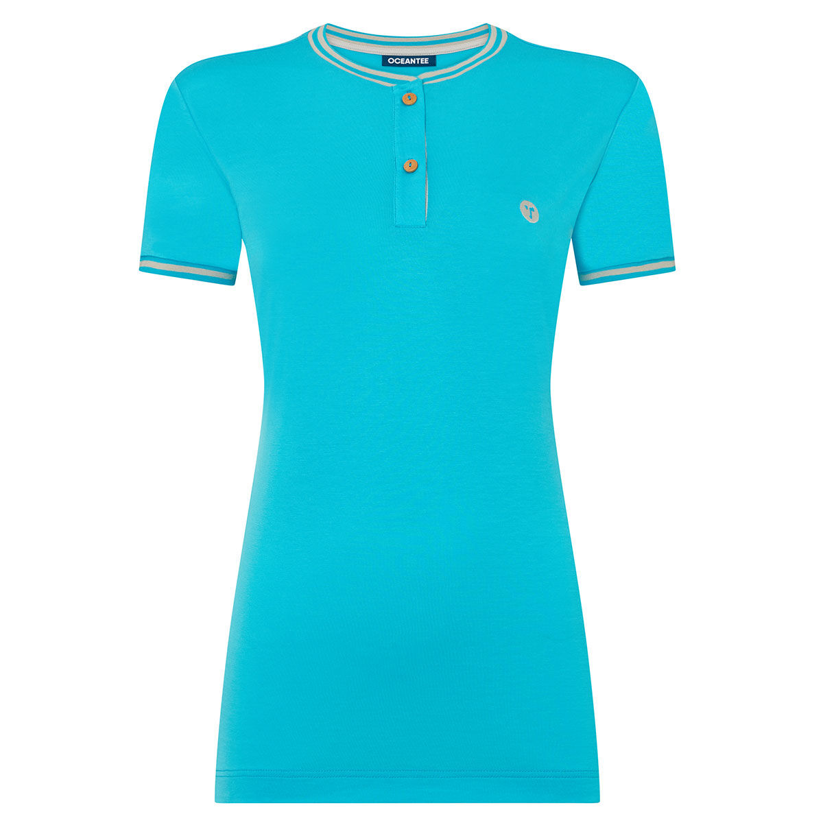 OCEANTEE Oceanic Golf Polo Shirt pour femmes, femme, Petit, Aqua | Online Golf