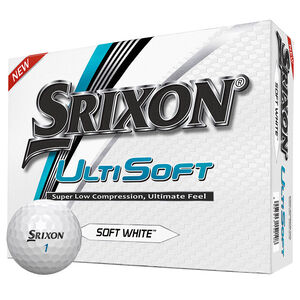 12 Balles de golf Srixon UltiSoft 2018