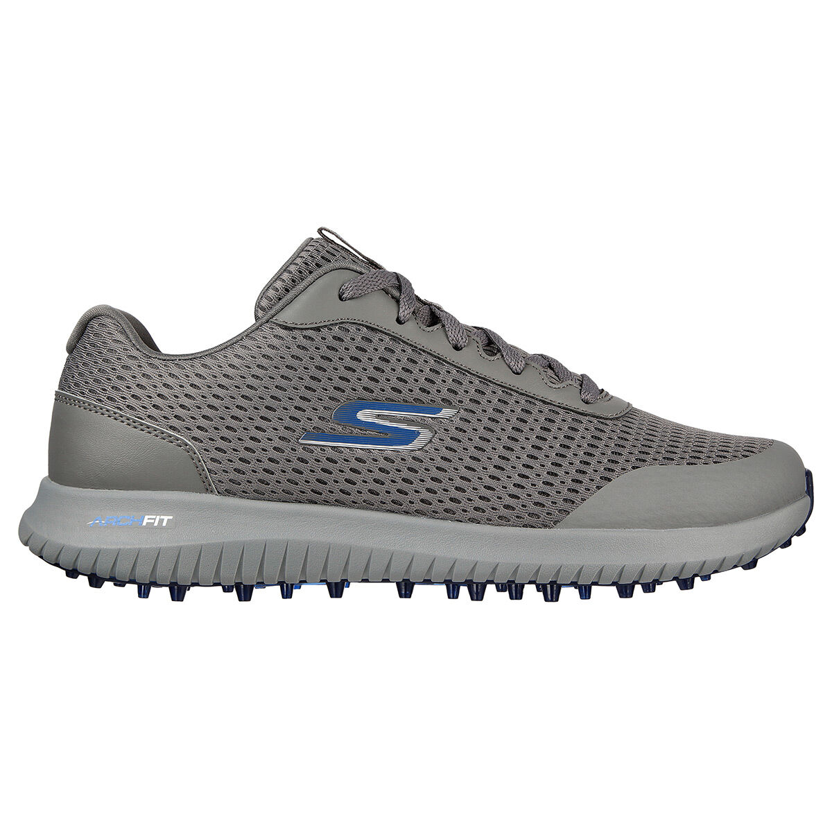Skechers Go Golf MAX Fairway 3 Golf Shoes, Mens, Charcoal/navy, 7 | American Golf