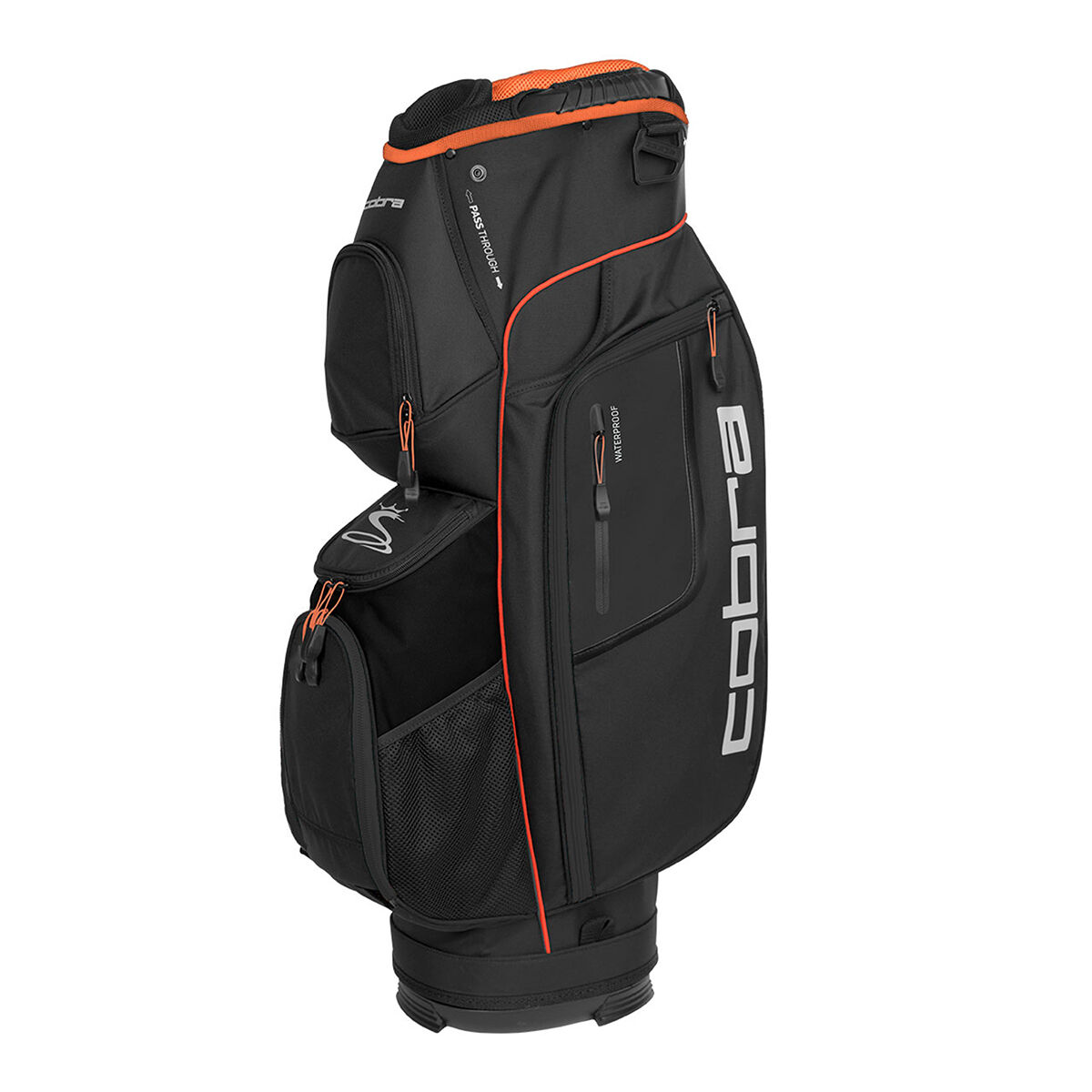 Cobra Golf Mens Black and Orange Long Lasting XL Golf Cart Bag, One Size  | Online Golf