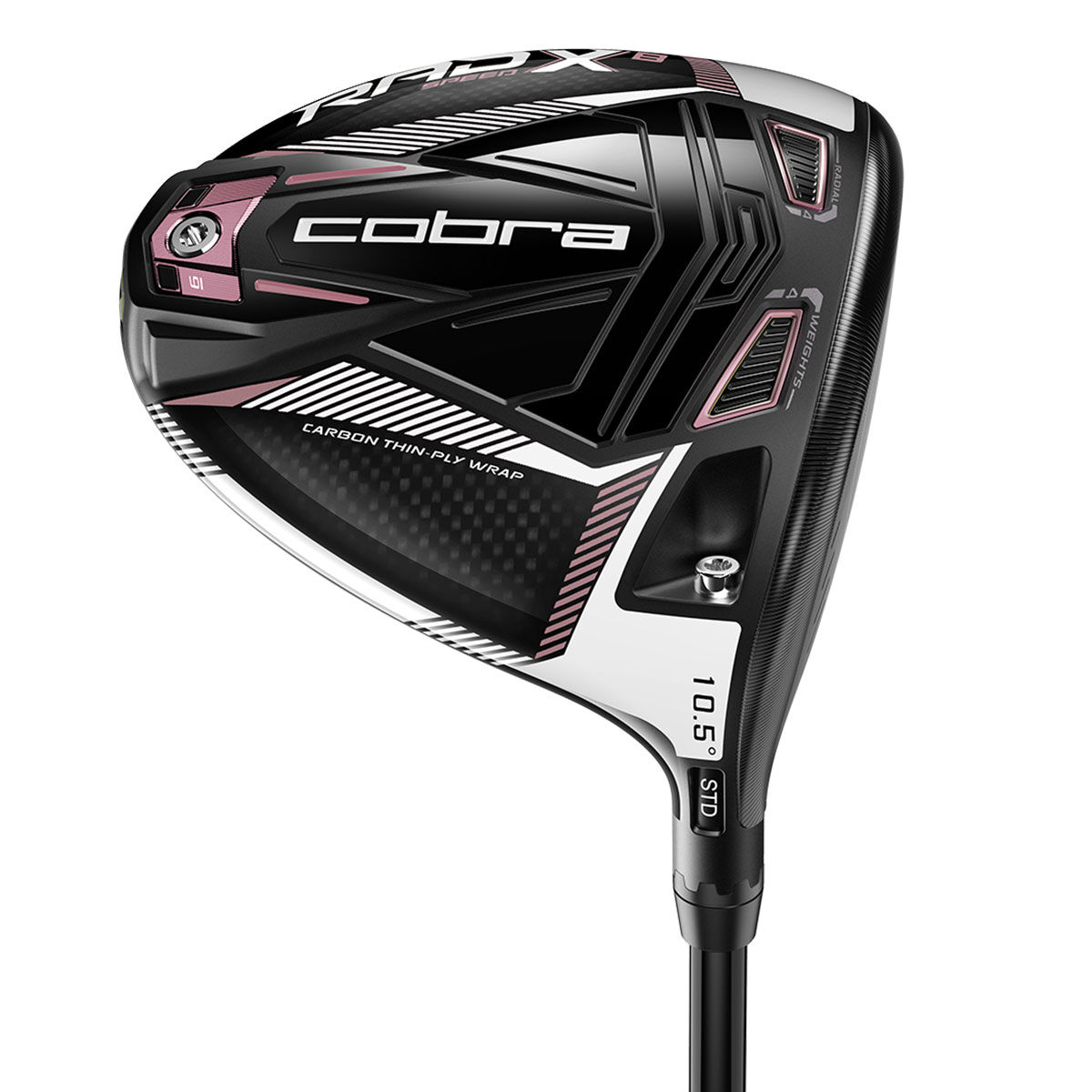 Golf Driver Cobra Golf RADSPEED XB pour femmes, femme, Flex Femmes , Main Droite, 12°, Even flow rip