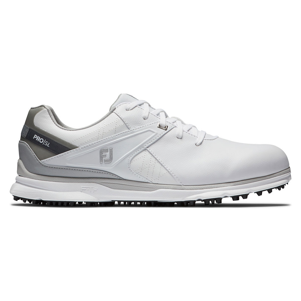 Chaussures FootJoy Pro SL, homme, 7, Blanc/Noir/Gris, Normal | Online Golf