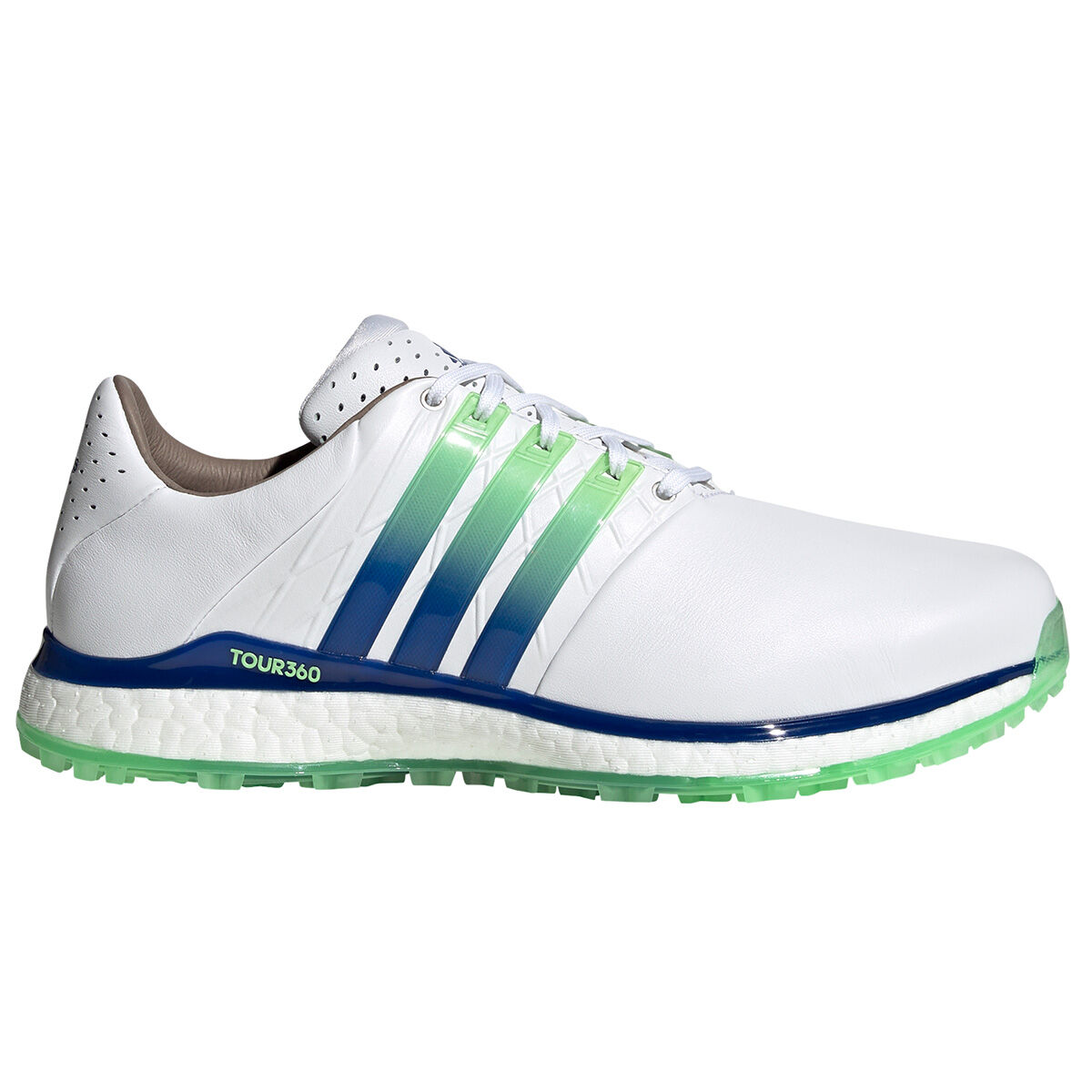 Chaussures adidas Golf Tour 360 XT-SL 2, homme, 7, White/blue/mint, Normal | Online Golf