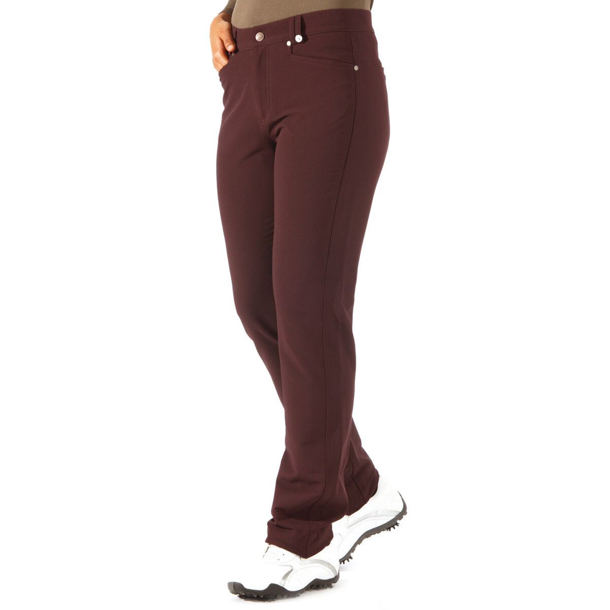 Pantalon GOLFINO 4 Way Stretch pour femmes, femme, Violet, 20 | Online Golf