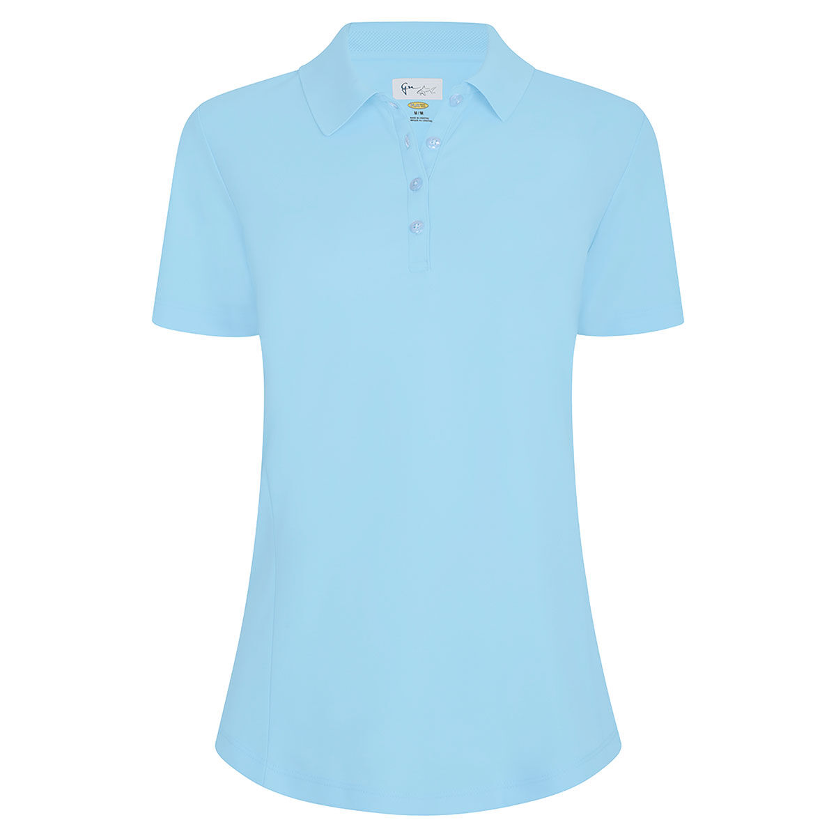 Polo Greg Norman Essential pour femmes, femme, Small, Bliss blue | Online Golf