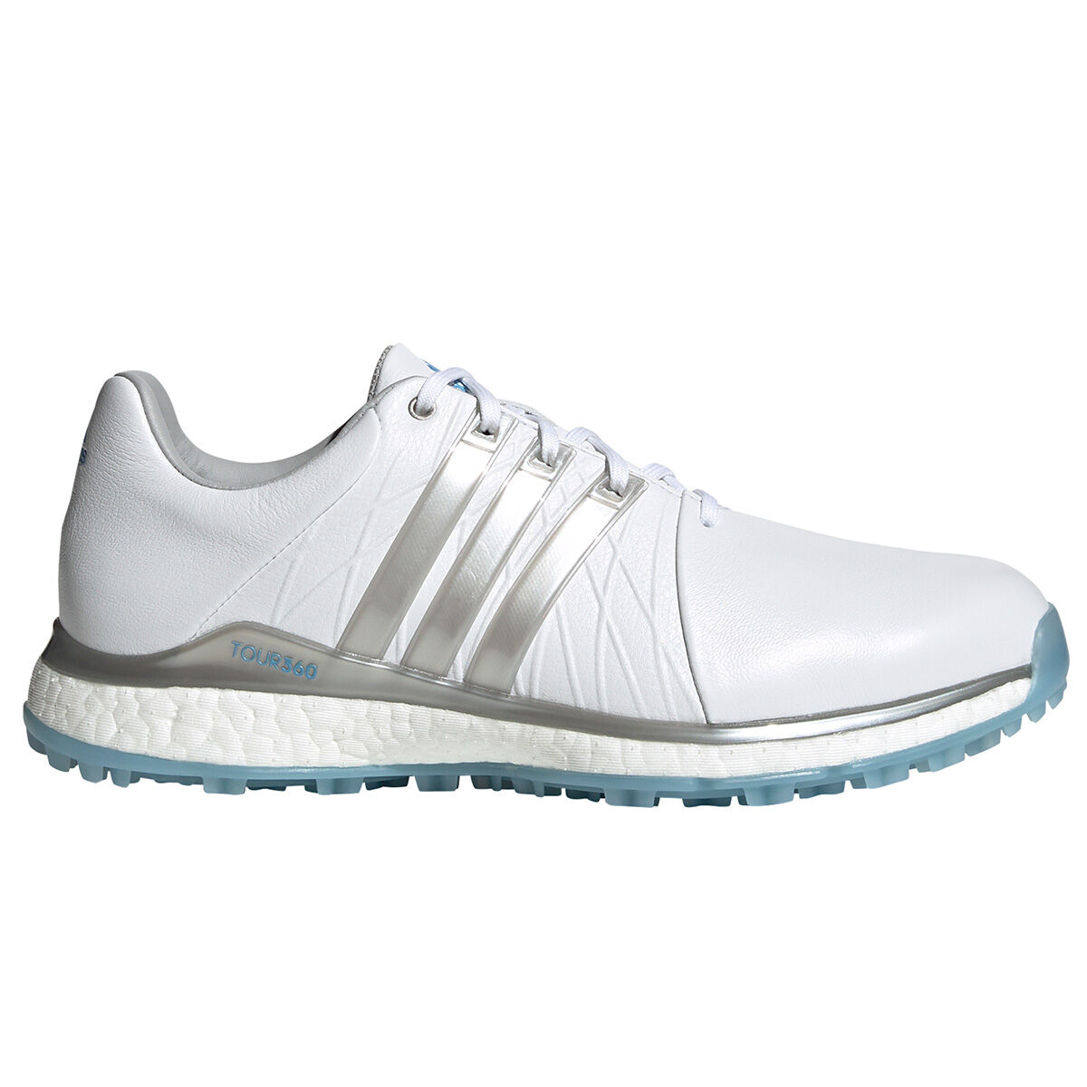 Chaussures adidas Golf Tour 360 XT-SL pour femmes, femme, 4, White/silver/light blue | Online Golf