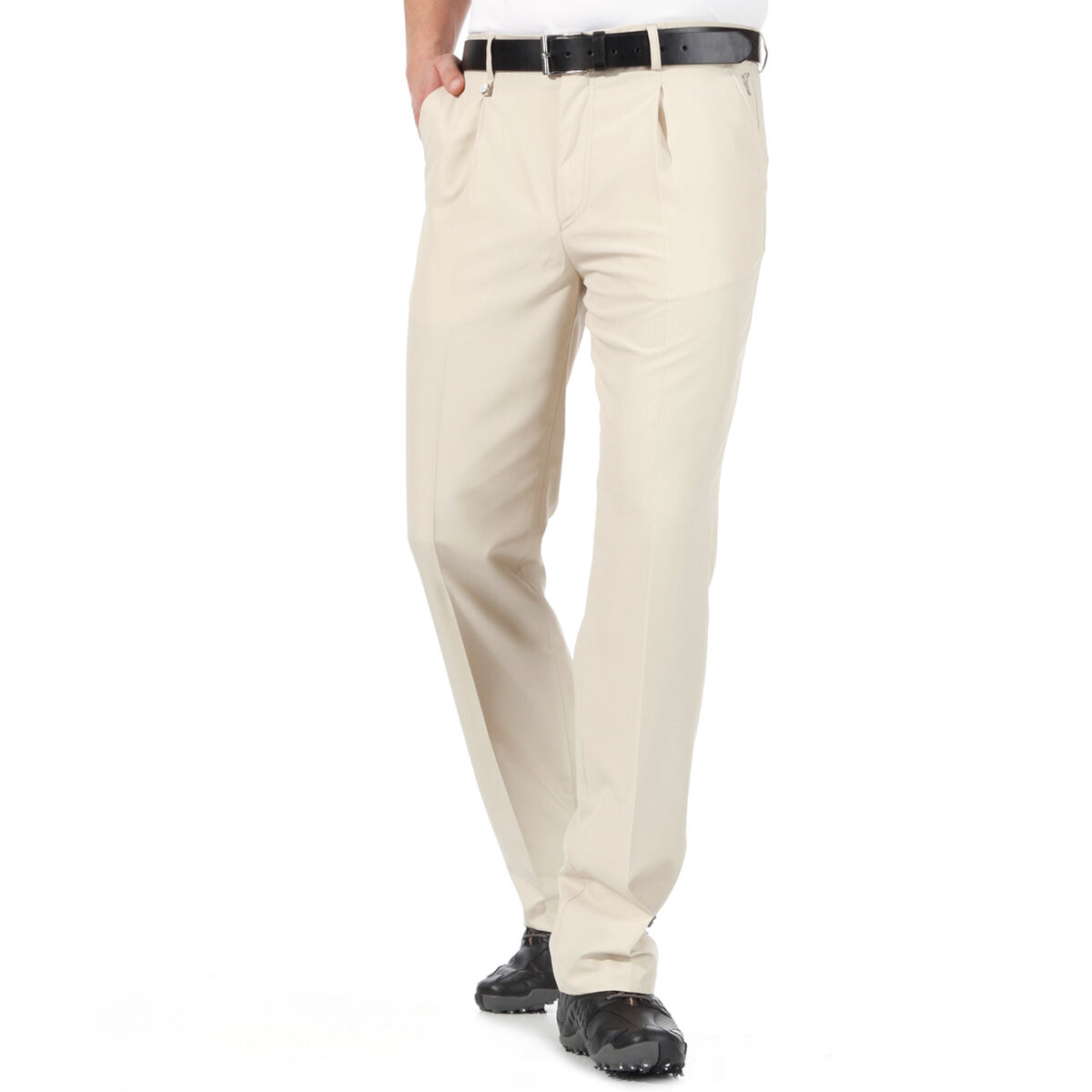 Pantalon GOLFINO Original Microfibre, homme, Longue, Beige, 38 | Online Golf
