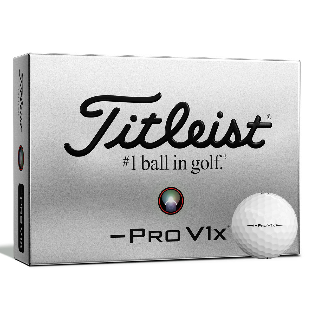 12 Balles de golf Titleist Pro V1x Left Dash, homme, Blanc | Online Golf