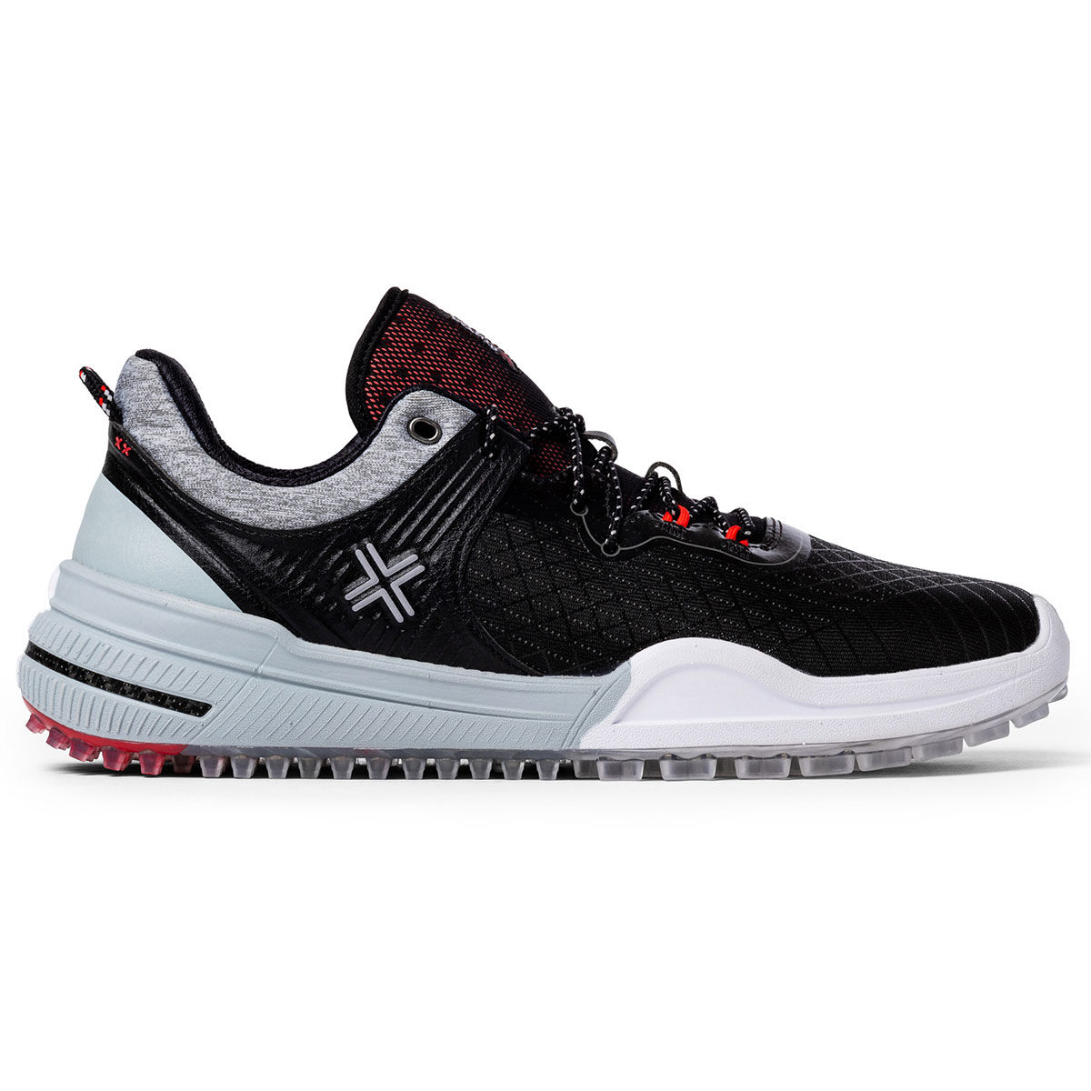 PAYNTR Golf X-001F Golf Shoes, Mens, 10, Black | American Golf