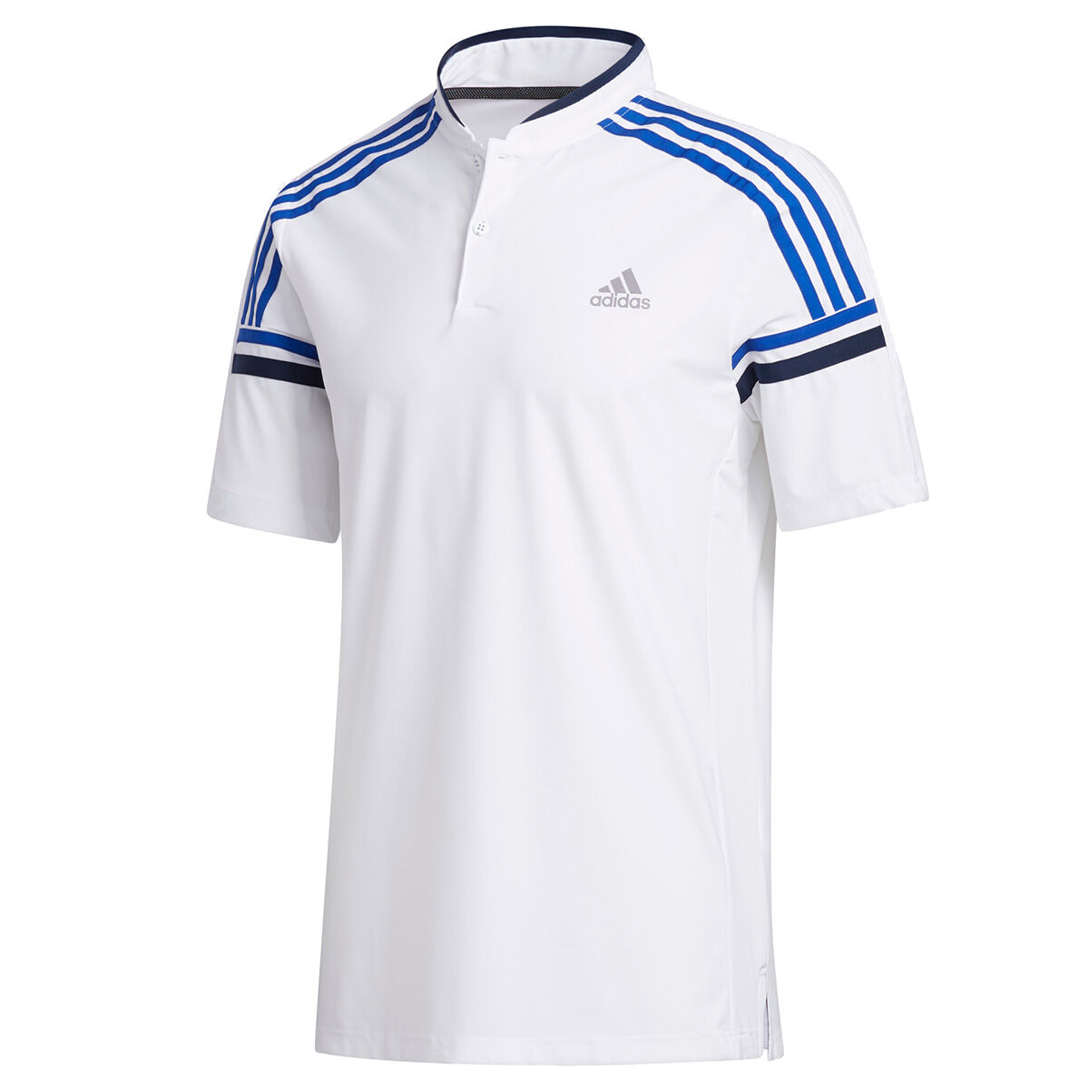 Polo adidas Golf Sport Style, homme, Petit, White/royal blue | Online Golf