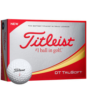 12 Balles de golf Titleist DT TruSoft 2017