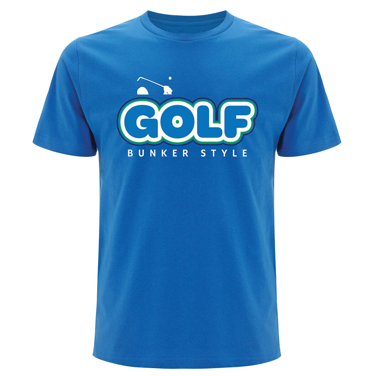 T-Shirt Bunker Mentality Golf, homme, XL, Bleu | Online Golf