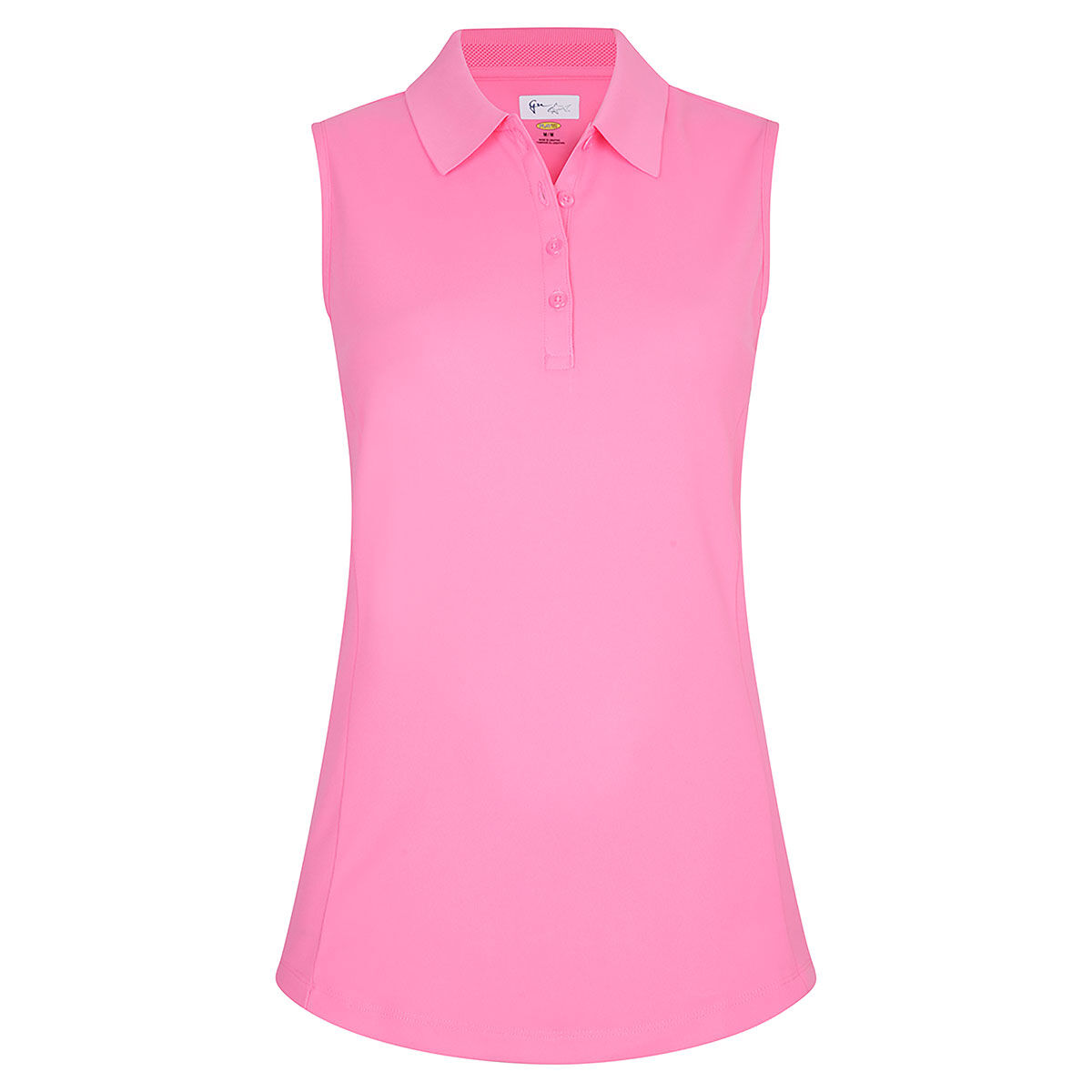 Polo Greg Norman Sleeveless pour femmes, femme, Small, Blush pink | Online Golf