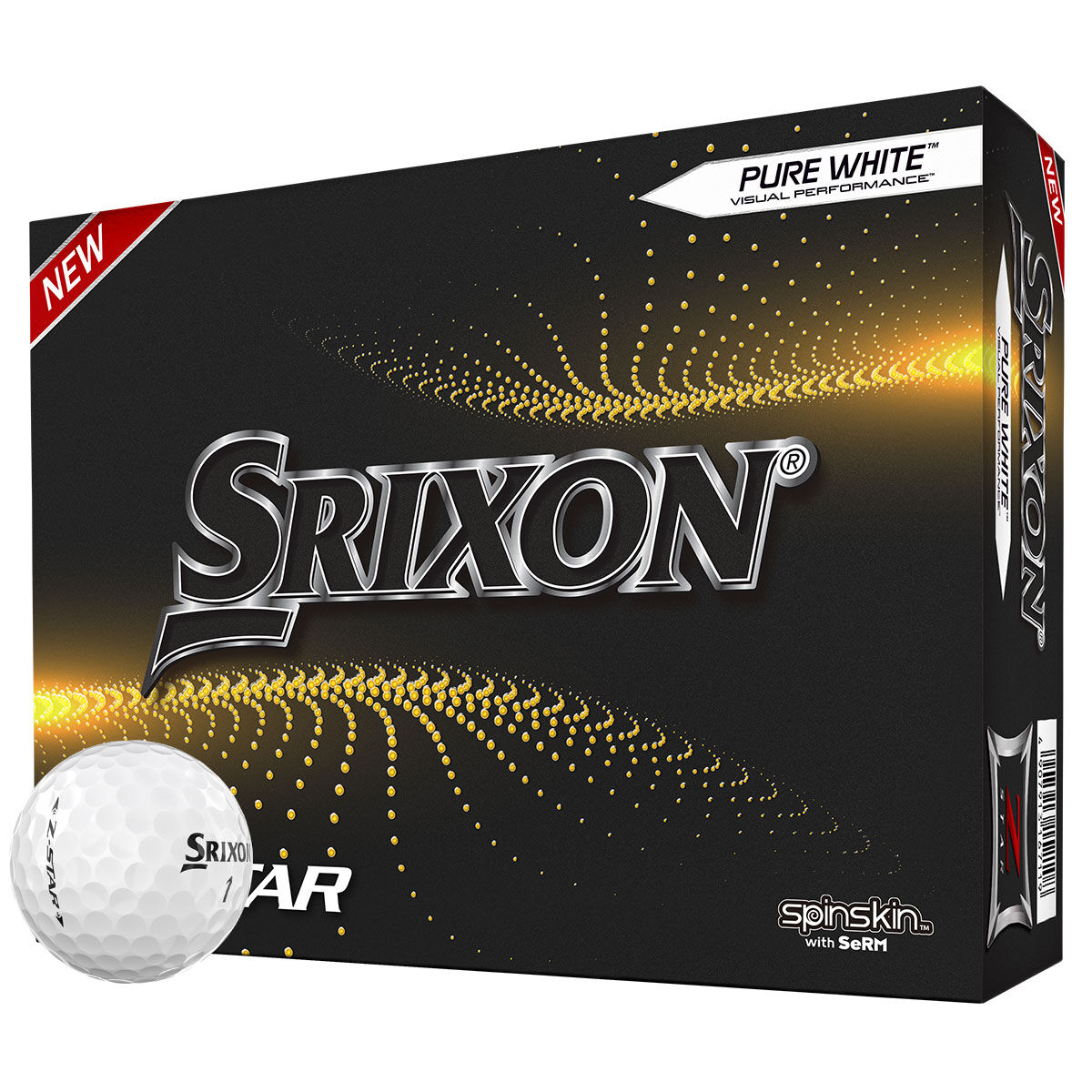 12 Balles de golf Srixon Z-Star 2021, homme, White | Online Golf