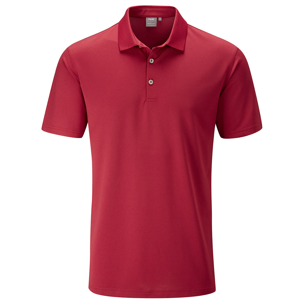 Polo PING Lincoln, homme, Petit, Rich red | Online Golf