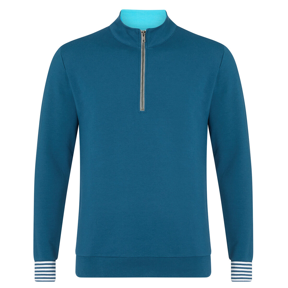 Vêtement intermédiaire OCEANTEE Silvertip Zip, homme, Petit, Navy | Online Golf