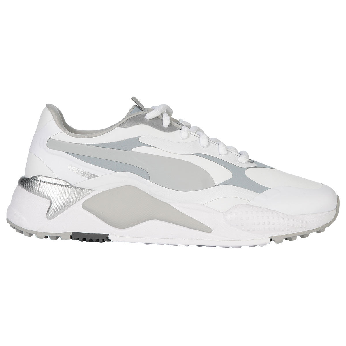 Chaussures PUMA Golf RS-G, homme, 7, White/quiet shade/quarry | Online Golf