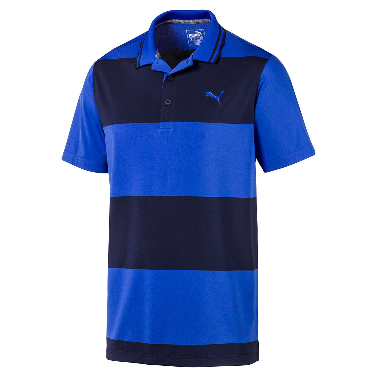 Polo PUMA Golf Rugby, homme, Petit, Peacoat/dazzling blue | Online Golf