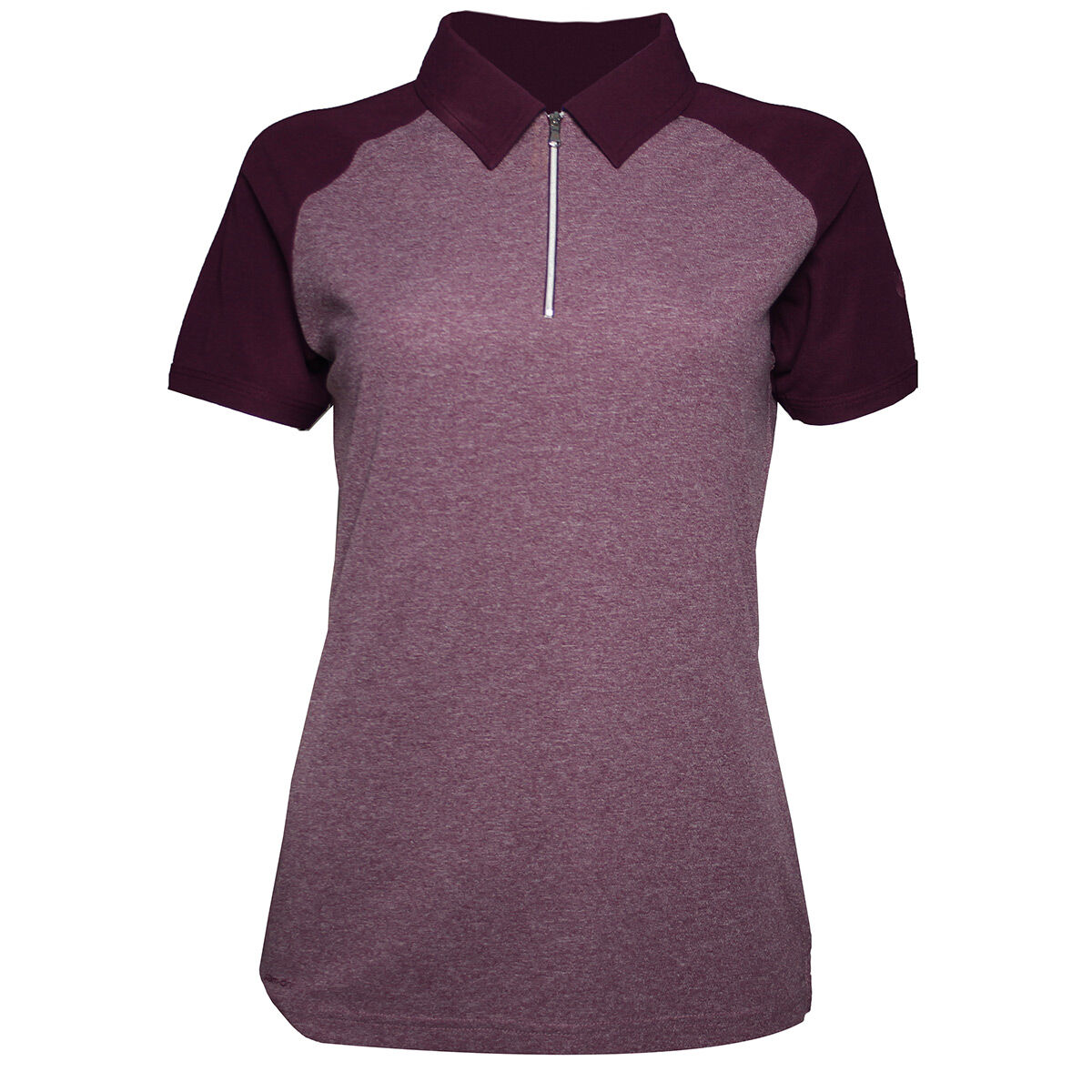 Polo Palm Grove Zip Neck Pour Femmes, femme, 8, Purple heather | Online Golf