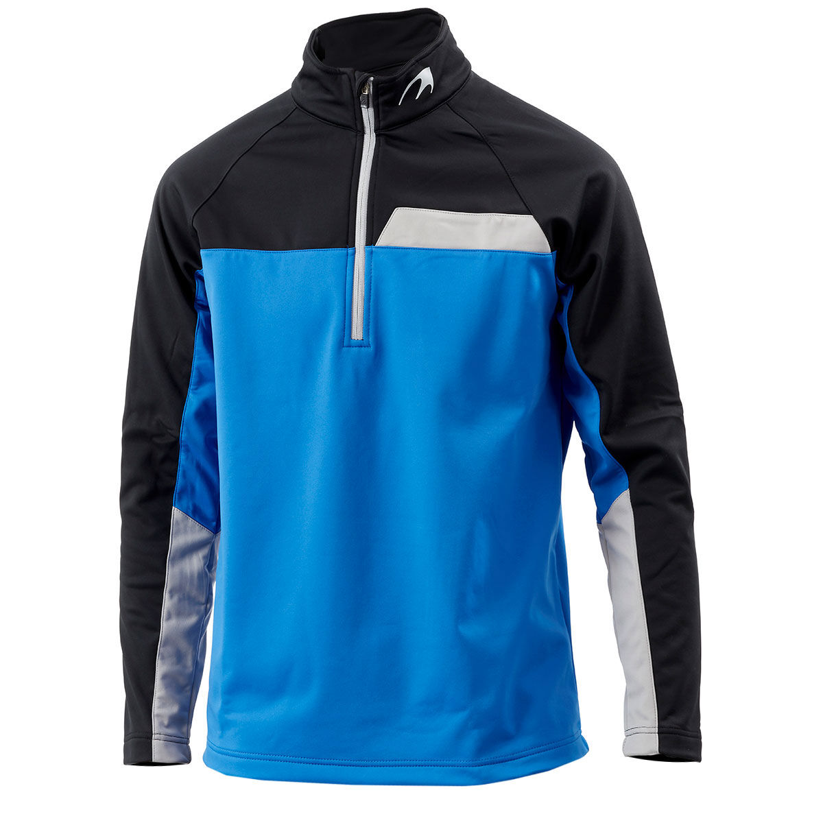 Vêtement intermédiaire Benross Pro Shell X, homme, Petit, Bleu/Noir | Online Golf