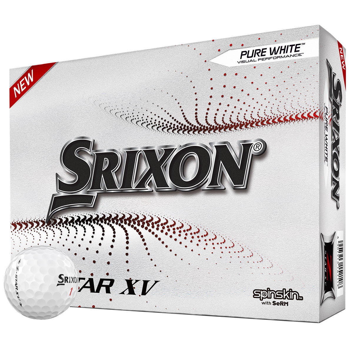 12 Balles de golf Srixon Z-Star XV 2021, homme, White | Online Golf