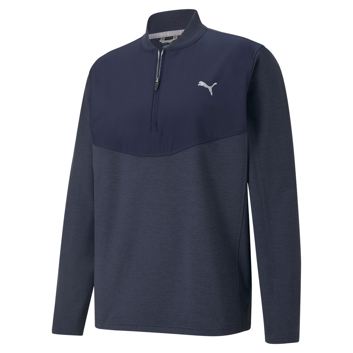 Vêtement intermédiaire PUMA Golf Cloudspun Stlth 1/4 Zip, homme, Navy blazer heather, Petit  | Online Golf