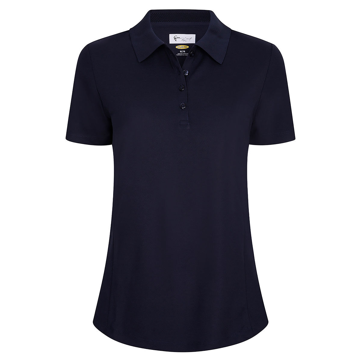 Polo Greg Norman Essential pour femmes, femme, Small, Navy blue | Online Golf