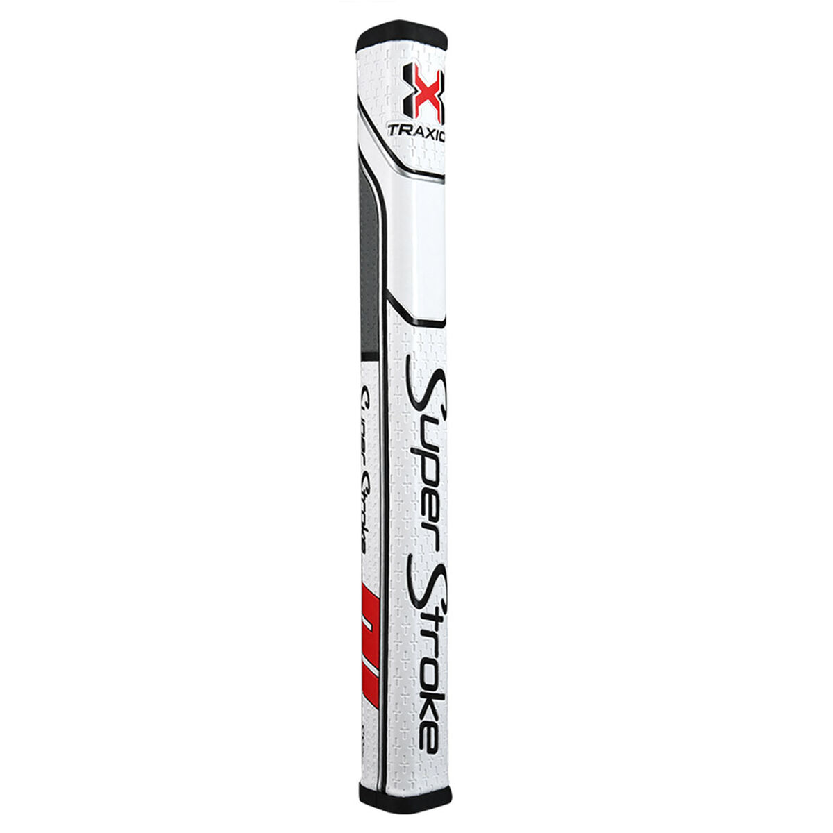 Poignée de Golf Putter SuperStroke Traxion SS2R Squared, homme, White/red/grey | Online Golf