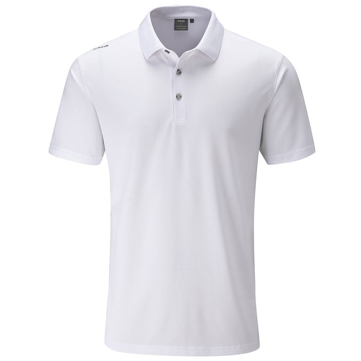 Polo PING Lincoln, homme, XXL, Blanc | Online Golf