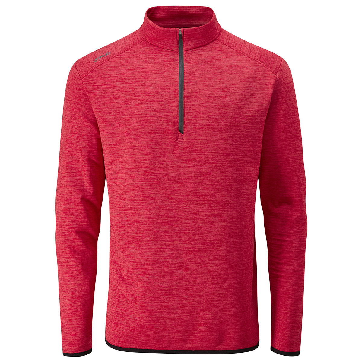 Pull PING Elden, homme, Petit, Iron red marl | Online Golf