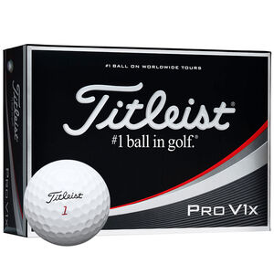 12 Balles de golf Titleist Pro V1x 2017