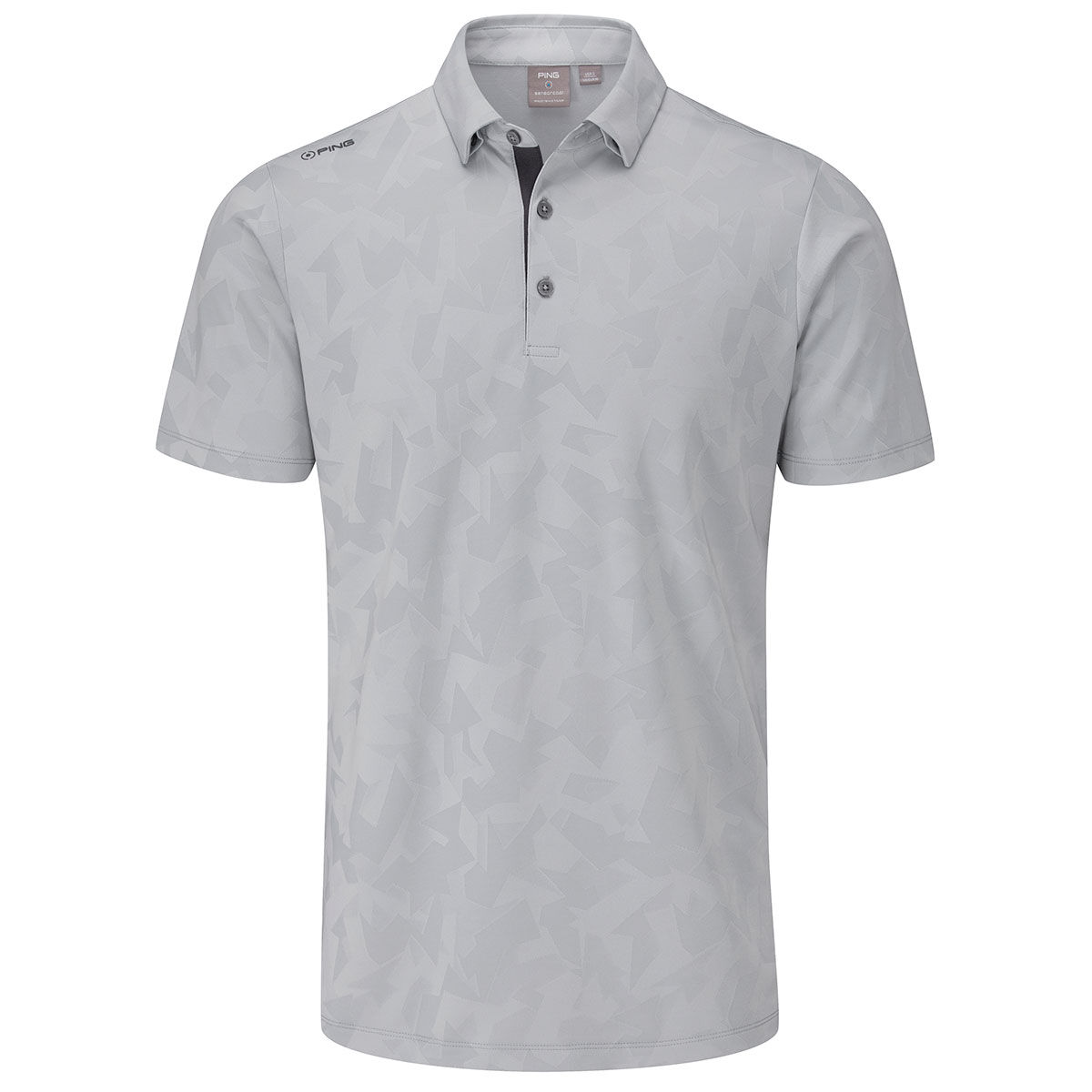 Polo PING Romy, homme, Petit, Argent | Online Golf