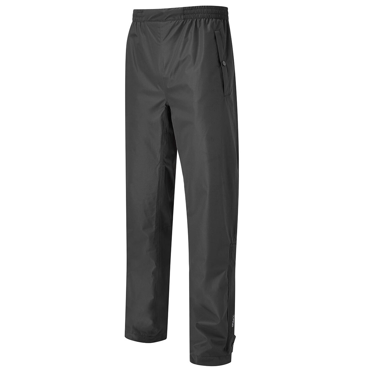 Pantalon imperméable PING Anders, homme, Courte, Large, Noir | Online Golf