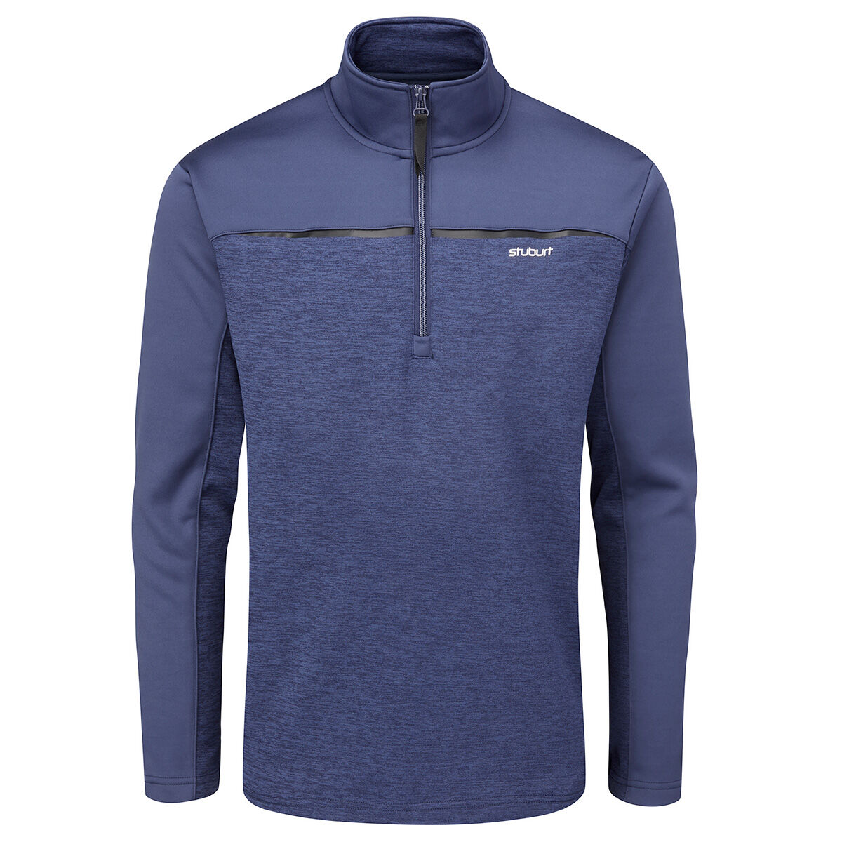 Vêtement intermédiaire Stuburt Enhance Fleece, homme, Petit, Bleu nuit | Online Golf