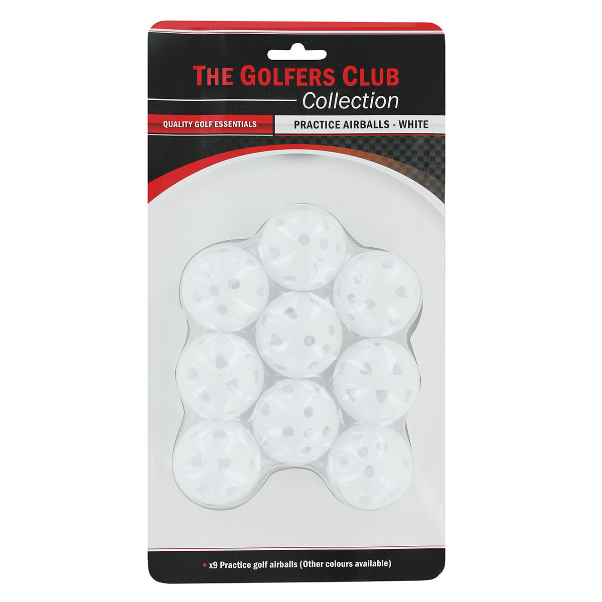 Balles de pratique à débit d'air The Golfers Club, homme, Blanc | Online Golf