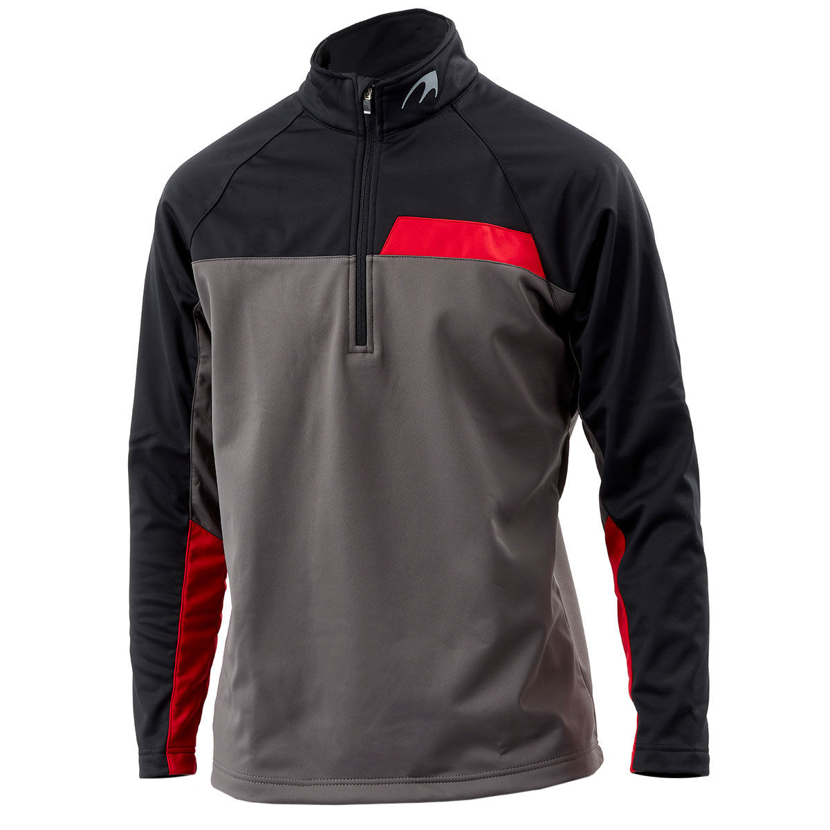 Vêtement intermédiaire Benross Pro Shell X, homme, Petit, Rouge/Noir | Online Golf