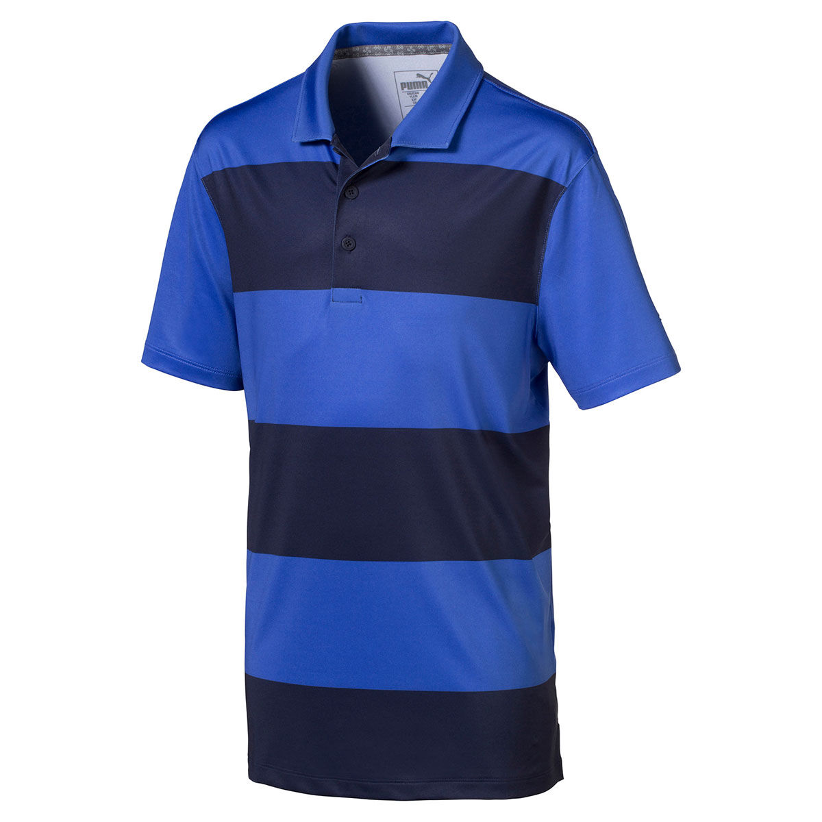 Polo PUMA Golf Rugby pour enfants, unisex, 7-8 years, Peacoat/dazzling blue | Online Golf