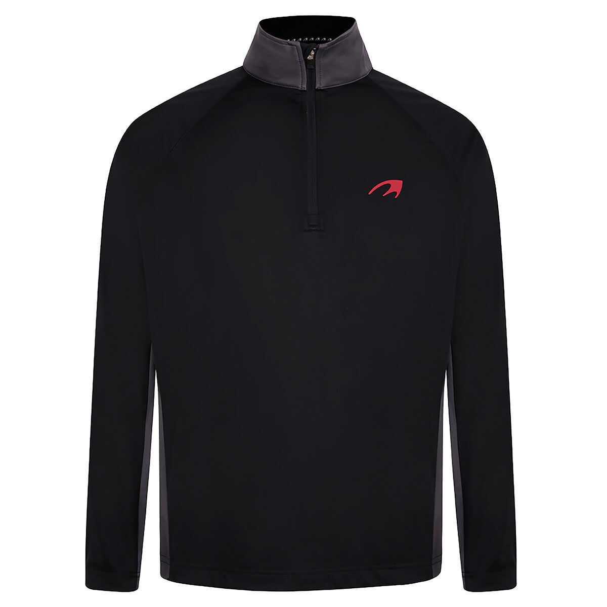Vêtement intermédiaire Benross Side Logo, homme, Petit, Noir/Gris/Rouge | Online Golf