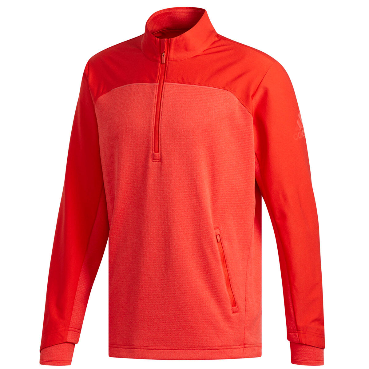Veste adidas Golf Go-To 1/4 Zip, homme, Petit, Red/aero red | Online Golf