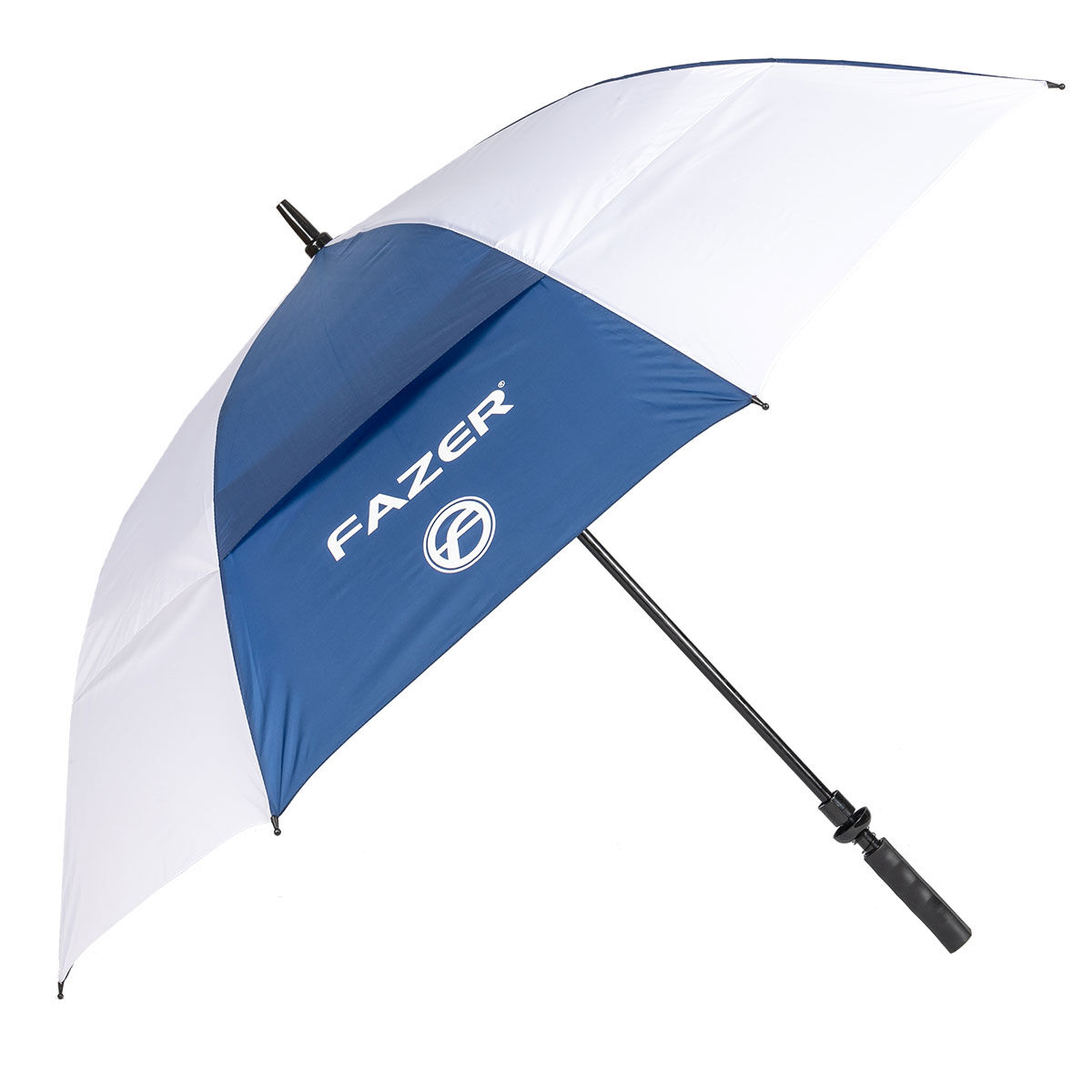 Parapluie Fazer Dual Canopy, homme, Blanc/Marine | Online Golf