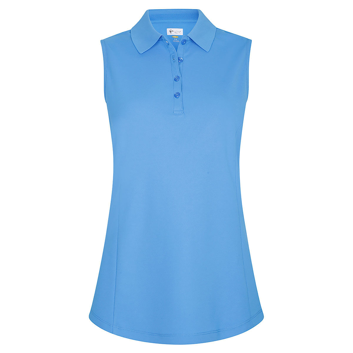 Polo Greg Norman Sleeveless pour femmes, femme, Small, Atlantic blue | Online Golf