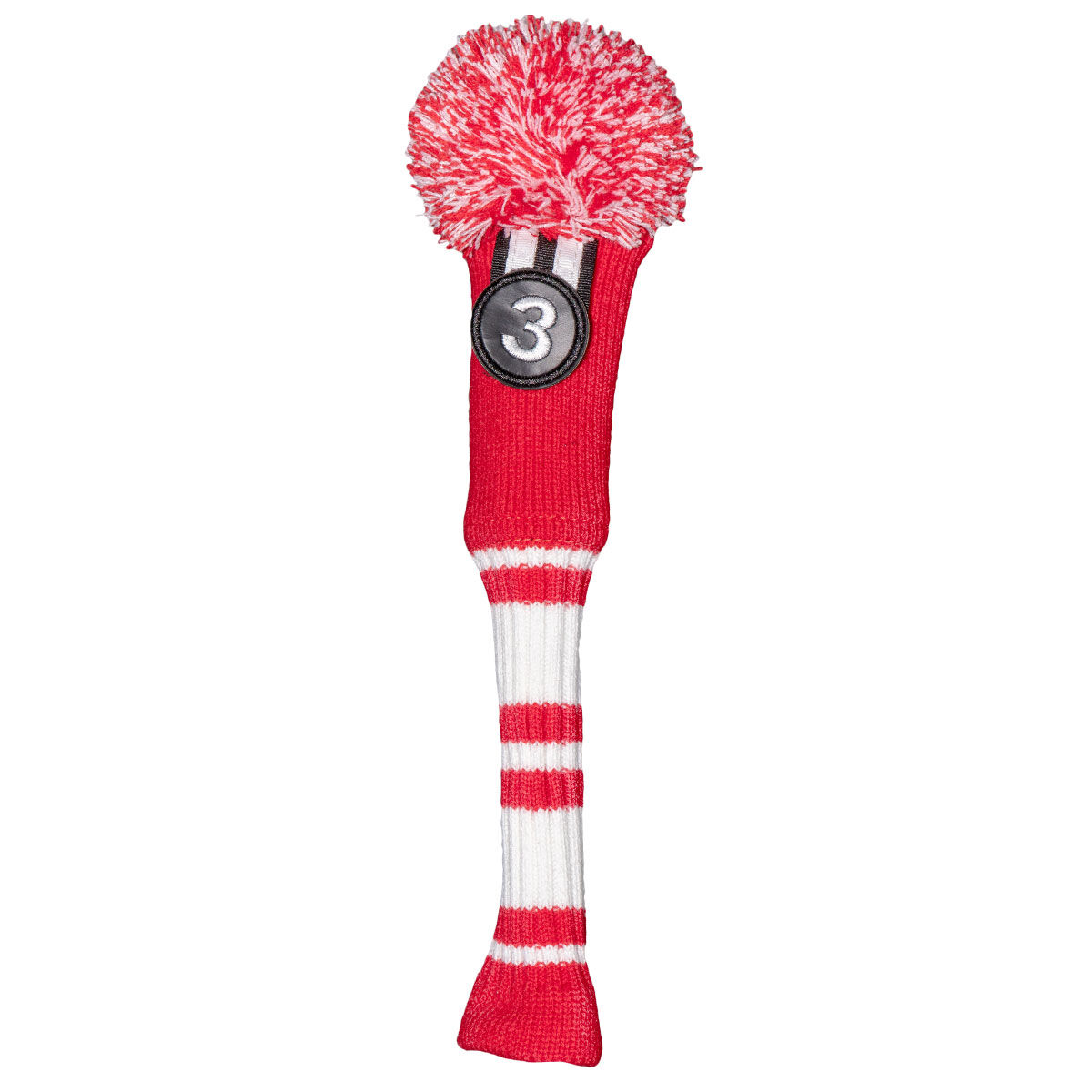 Couvre-club Fazer Pompom Knit Hybride, homme, Rouge/Blanc | Online Golf
