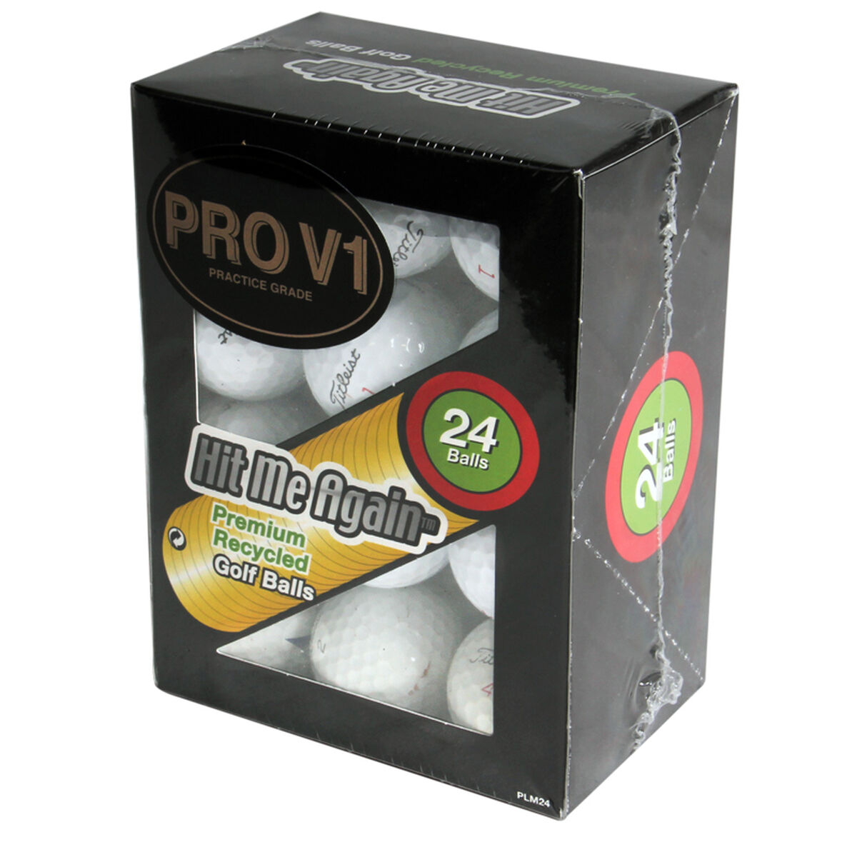 24 Balls de golf Challenge Golf Pro V1 Practice, homme, Blanc | Online Golf
