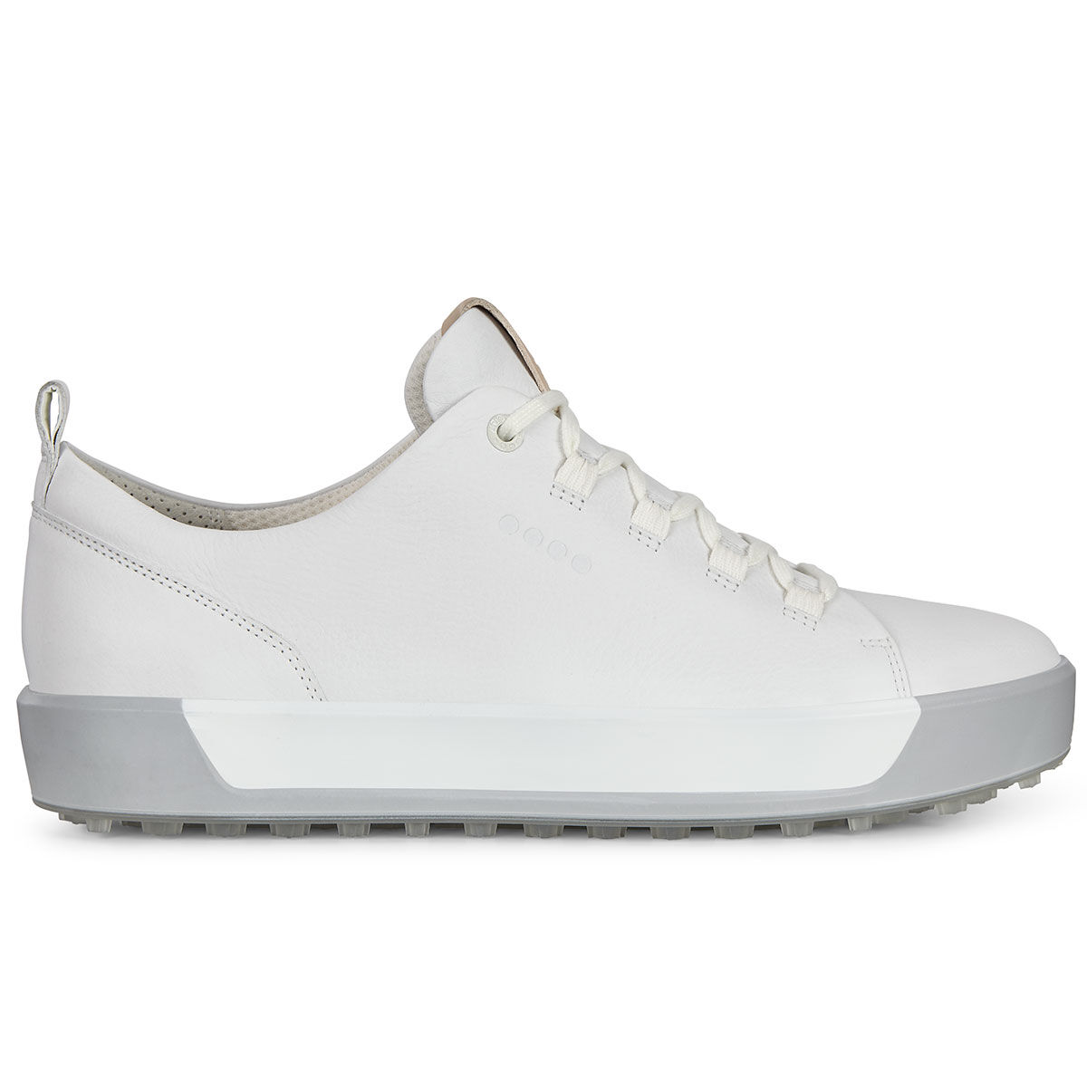 Chaussures ECCO Golf SOFT, homme, 7.5, Blanc Titane, Normal | Online Golf