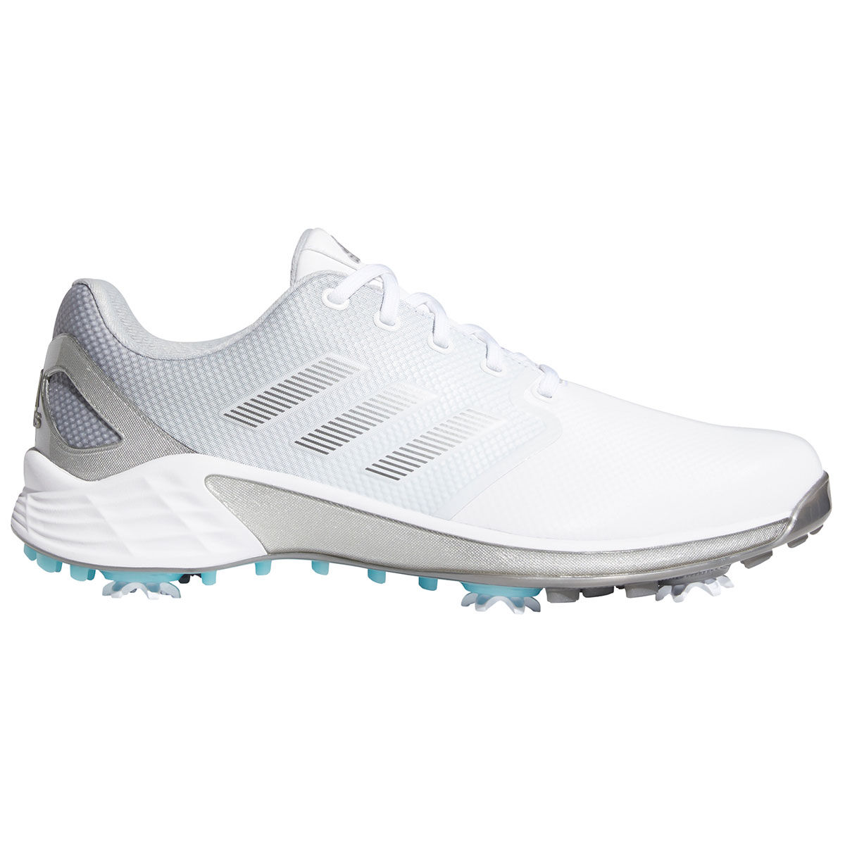 Chaussures adidas Golf ZG21, homme, 7, White/silver/silver | Online Golf