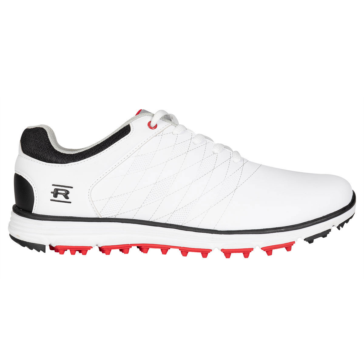 Chaussures Rife RF-02 Blade Spikeless, homme, 7, Blanc/Noir/Rouge, Normal | Online Golf