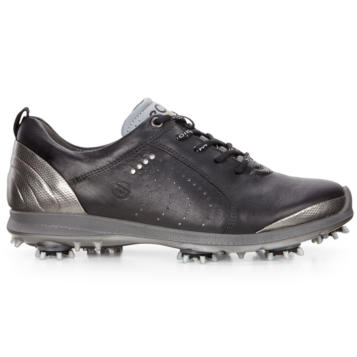 Chaussures ECCO Golf Biom G2 pour femmes, femme, 3, Black/buffed silver, Normal | Online Golf